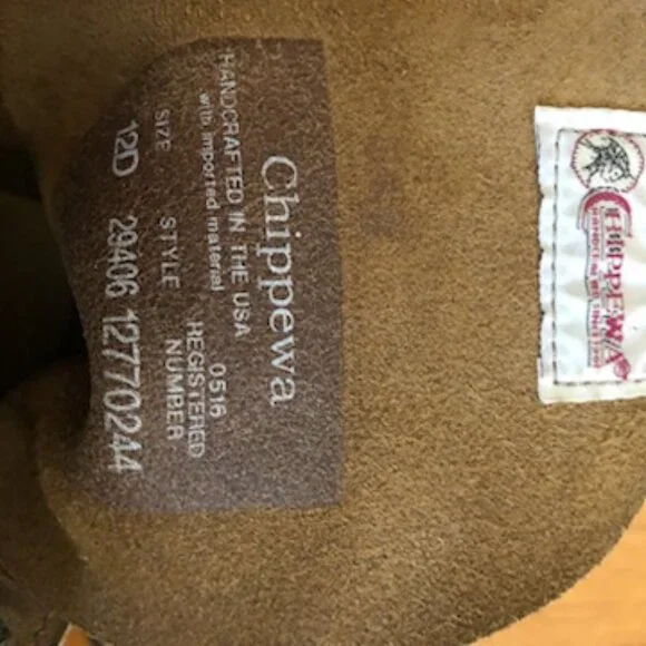 Chippewa boots